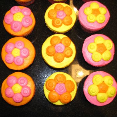 Flower Cupcakes