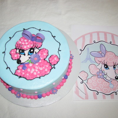 Poodle Cake