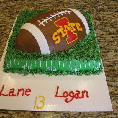 Iowa State Football Cake
