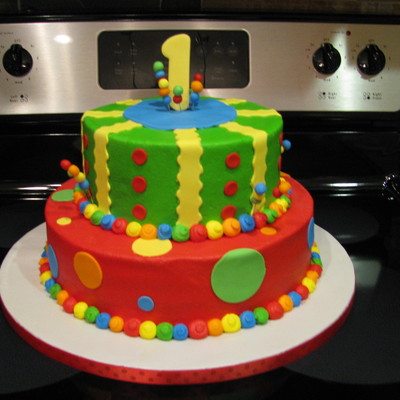 1 Yr Old Birthday Cake