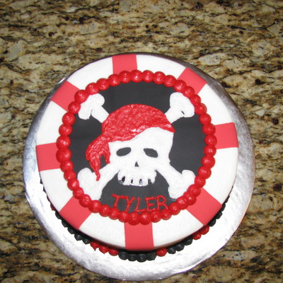 Pirate Birthday Cake