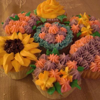 Flower Cupcakes