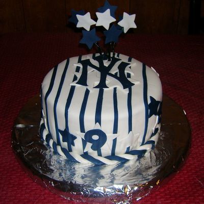 Ny Yankee Birthday Cake
