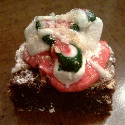 Peppermint Loaded Brownie Bites