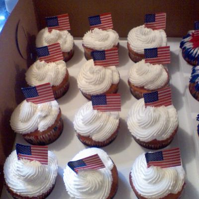 4Th Of July Cupcakes