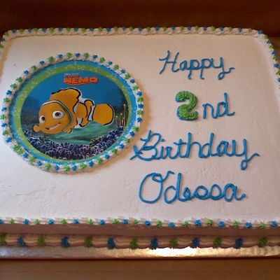 Odessa's Birthday Cake