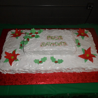 Large Christmas Cake.