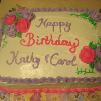 Classic Sheet Birthday Cake