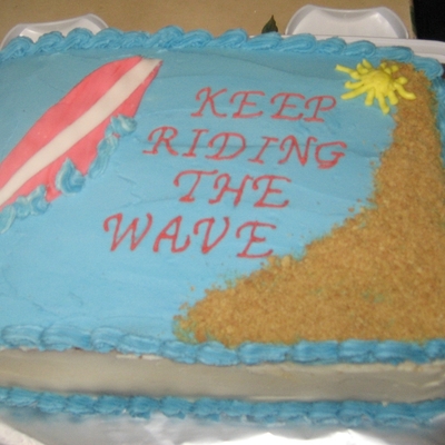 Surfer Cake