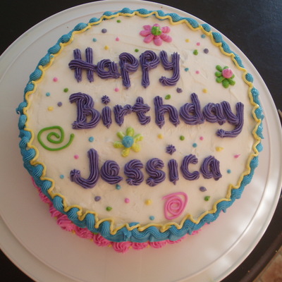 Jessica's Birthday Cake