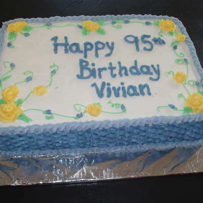 95Th Birthda Cake