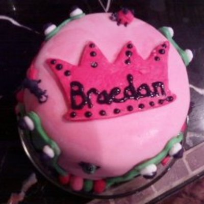 Frog Childrens Birthday Cake