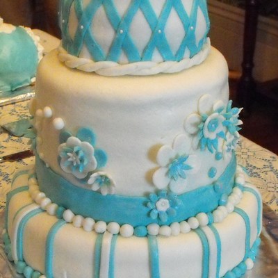 My First Wedding Cake.