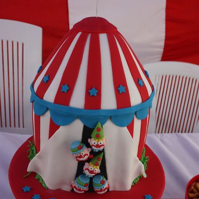 Carnival Big Top Cake