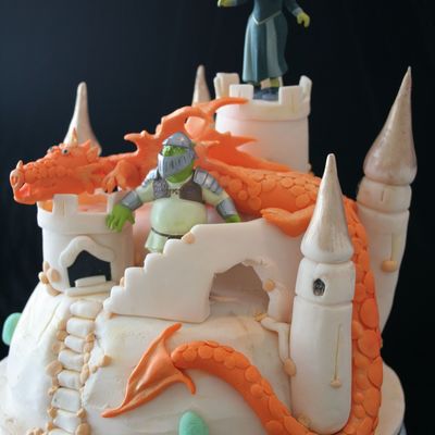Shrek Castle Cake