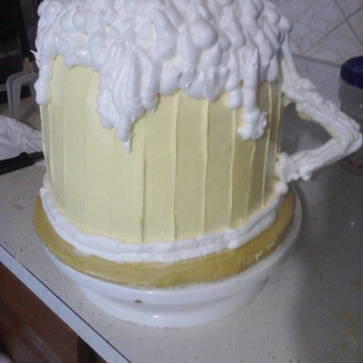 Beer Mug Cake