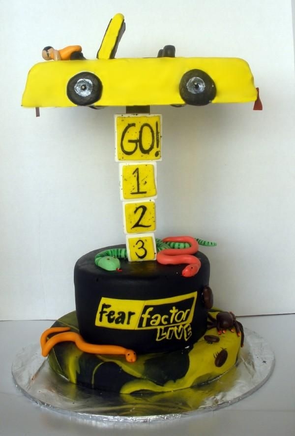 Fear Factor Live Cake