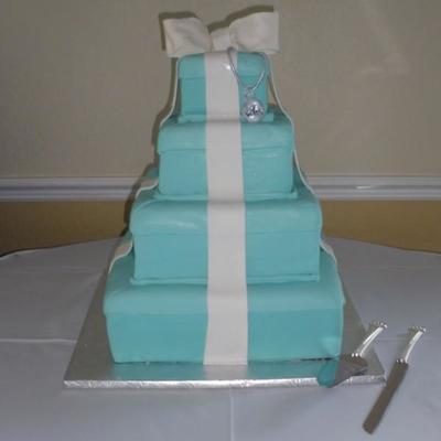 Tiffany Wedding Cake