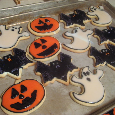 Practice Halloween Cookies