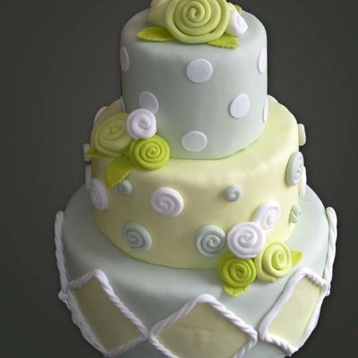 Yellow And Green Whimsy