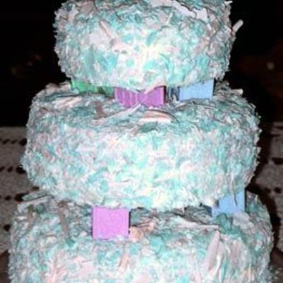 3 Tier Baby Shower Cake