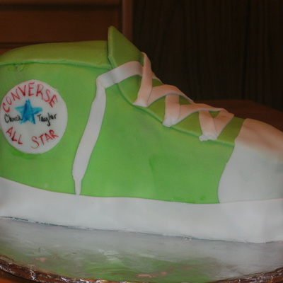 Converse Shoe Cake