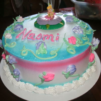 Tinker Bell Birthday Cake