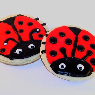Lady Bug Cookies
