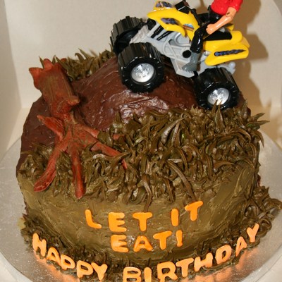 4 Wheeler Mud Riding Birthday