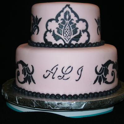 Victorian Pink And Black