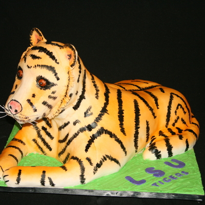 Lsu Tiger Grooms Cake
