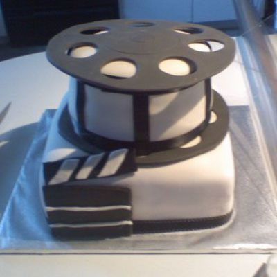 Movie Reel Cake