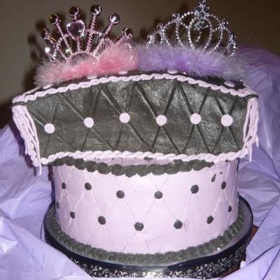 Buttercream Princess Pillow Cake