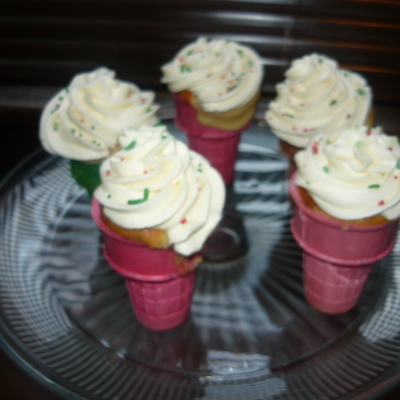 Ice Cream Cone Cupcakes