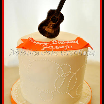 Guitar Cake
