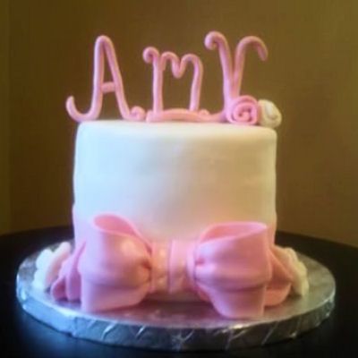Amy's Pink/white Cake