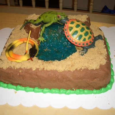 Reptile Cake