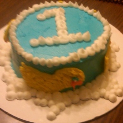 Chocolate Duckie Smash Cake