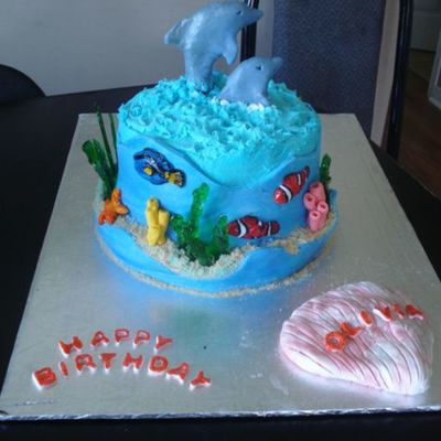 Dolphin Cake