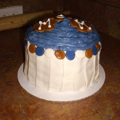 Giant Cupcake For Baby Shower