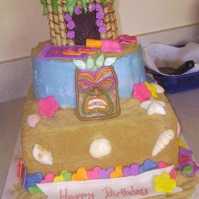 Luau Cake