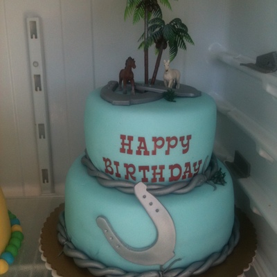 Horse Bday Cake