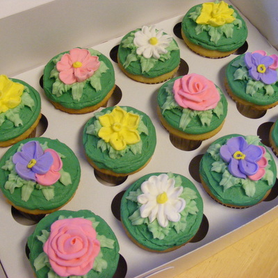 Floral Cupcakes