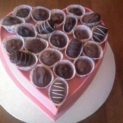 Box Of Chocolates Cake