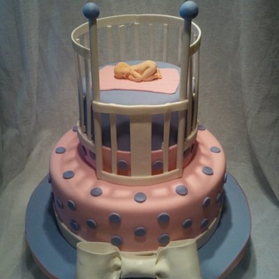Round Crib Baby Shower