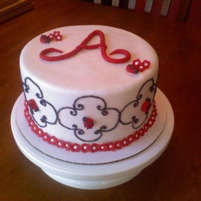 Ladybug Cake