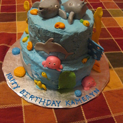 Under The Sea Birthday Cake