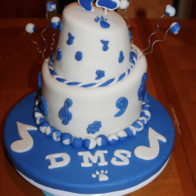 Diplomat.middle.school. Fundraiser Cake