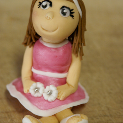 Girl Cake Topper
