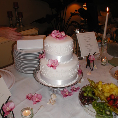 Small White Wedding Cake